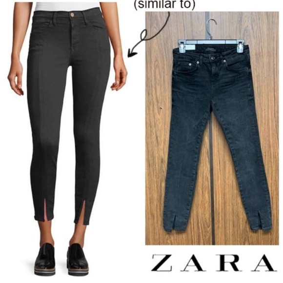 Black zara jeans
